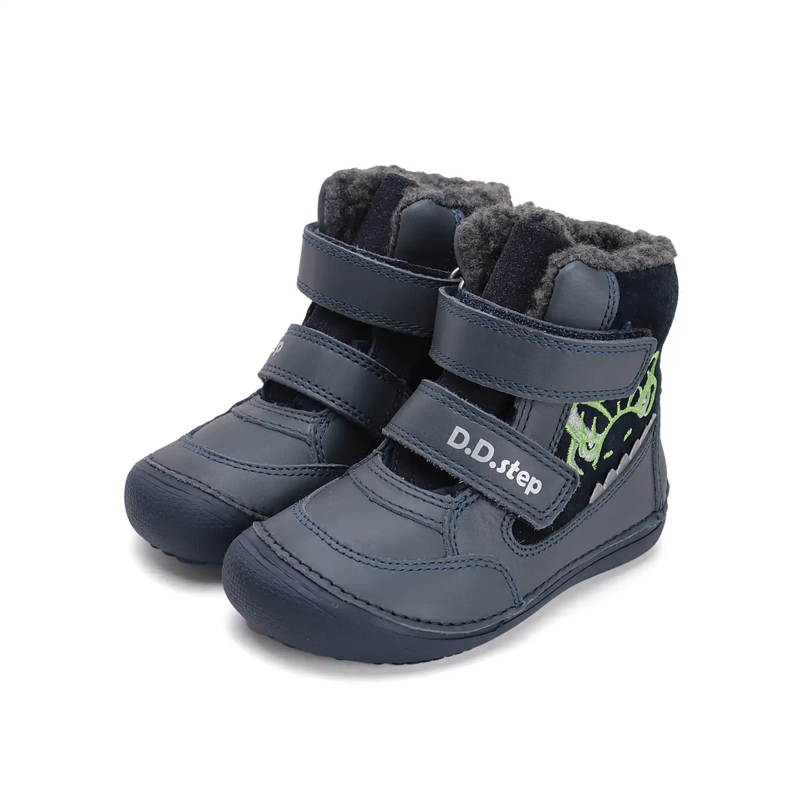 Chlapecké zimní boty barefoot D.D.step W063-42603A