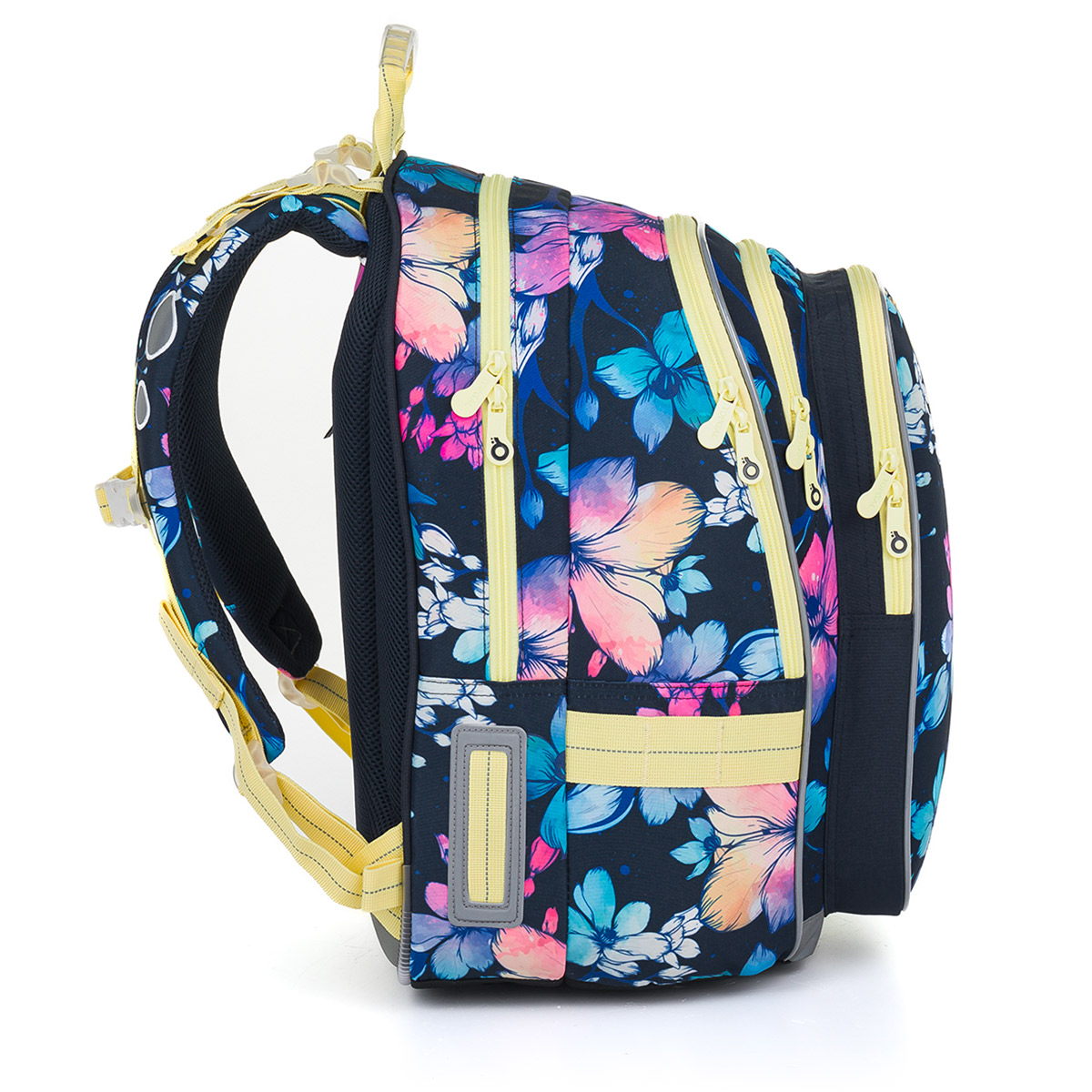 SET Školní batoh s penálem TOPGAL LYNN 24008 květy