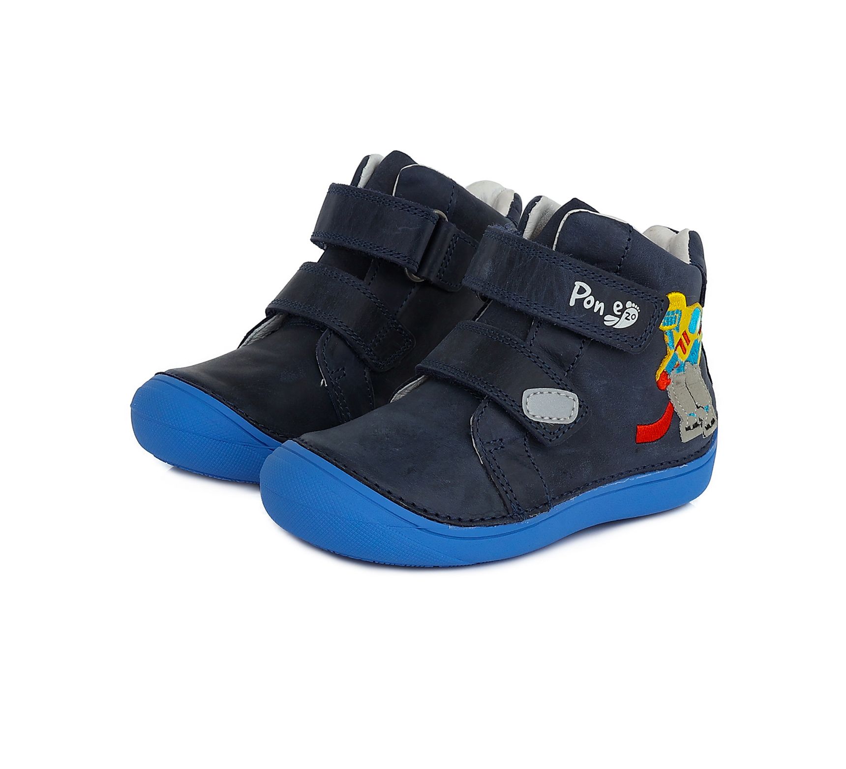 Kotníková kožená obuv Ponte 467 hokej