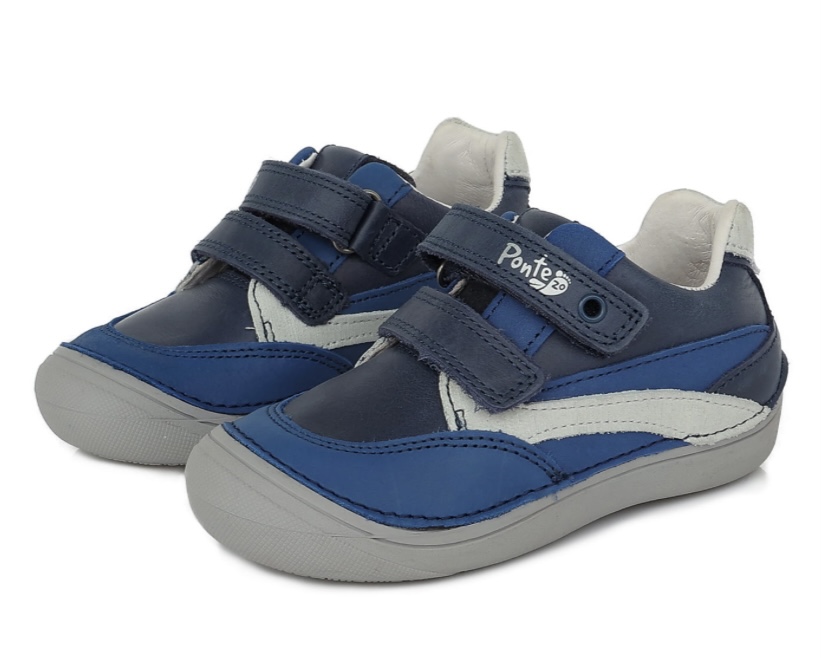 Chlapecká kožená obuv Ponte 271 barefoot