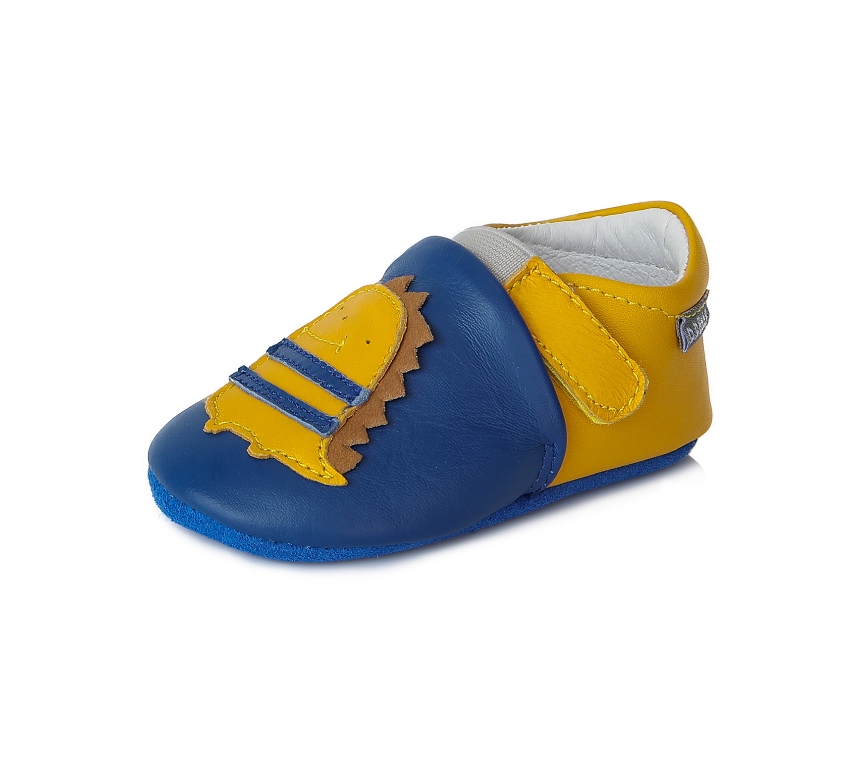 Modré kožené capáčky D.D.step K1596-735