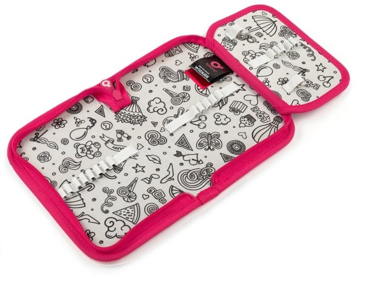 Školní penál - pouzdro TOPGAL PENN 18001 papoušci