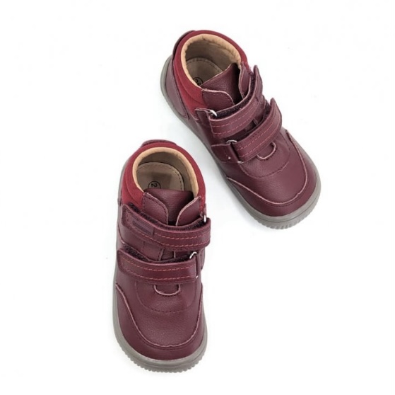 Vínové kožené boty PROTETIKA Nelda