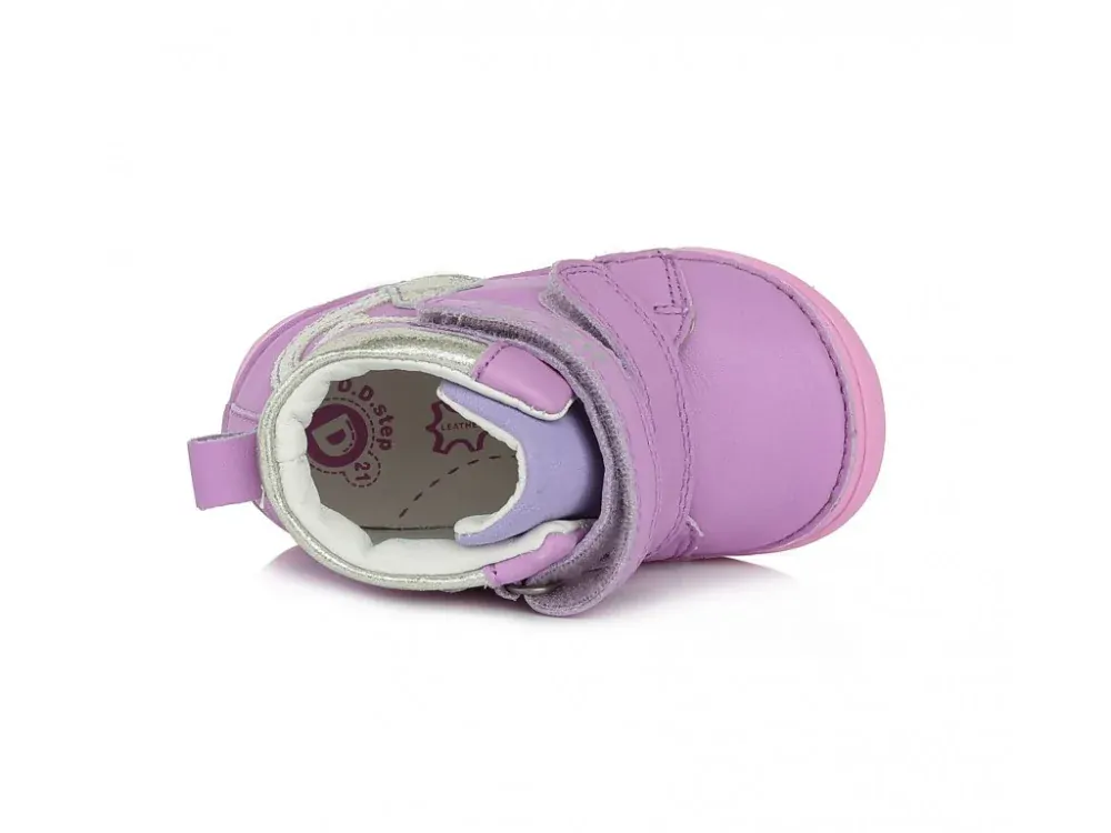 Kotníkové kožené boty D.D.step A071-614A