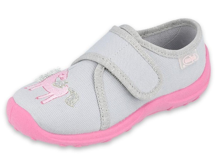 Dívčí papučky - přezůvky s jednorožcem BEFADO 560X151