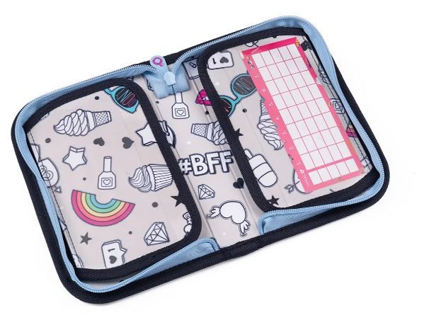 Školní penál - pouzdro TOPGAL PENN 23002 květy