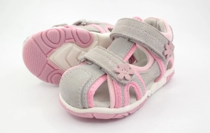 Dívčí šedé sandálky PROTETIKA IBIZA GRIS