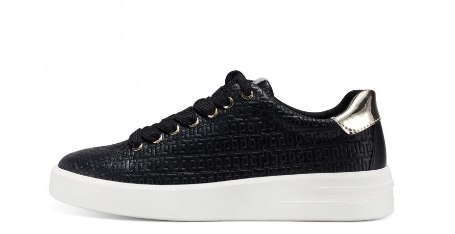 Černé lehké tenisky - sneakersy Tamaris 23750