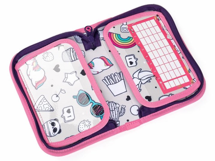 Školní penál - pouzdro TOPGAL PENN 22011 květy