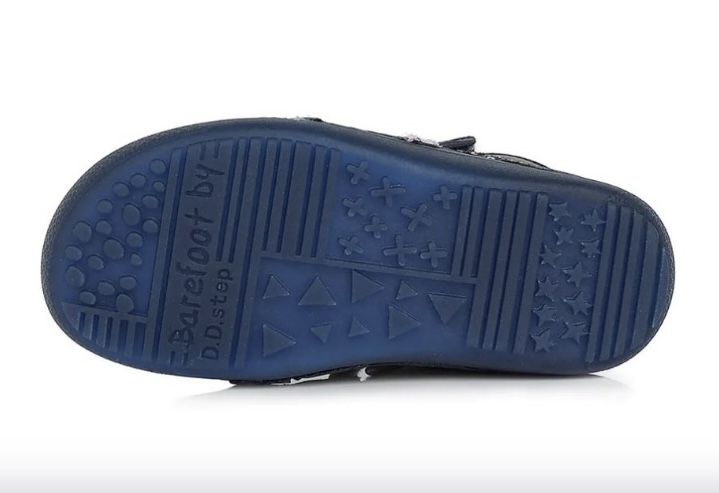 Dívčí kotníkové kožené boty D.D.step A063-316B barefoot