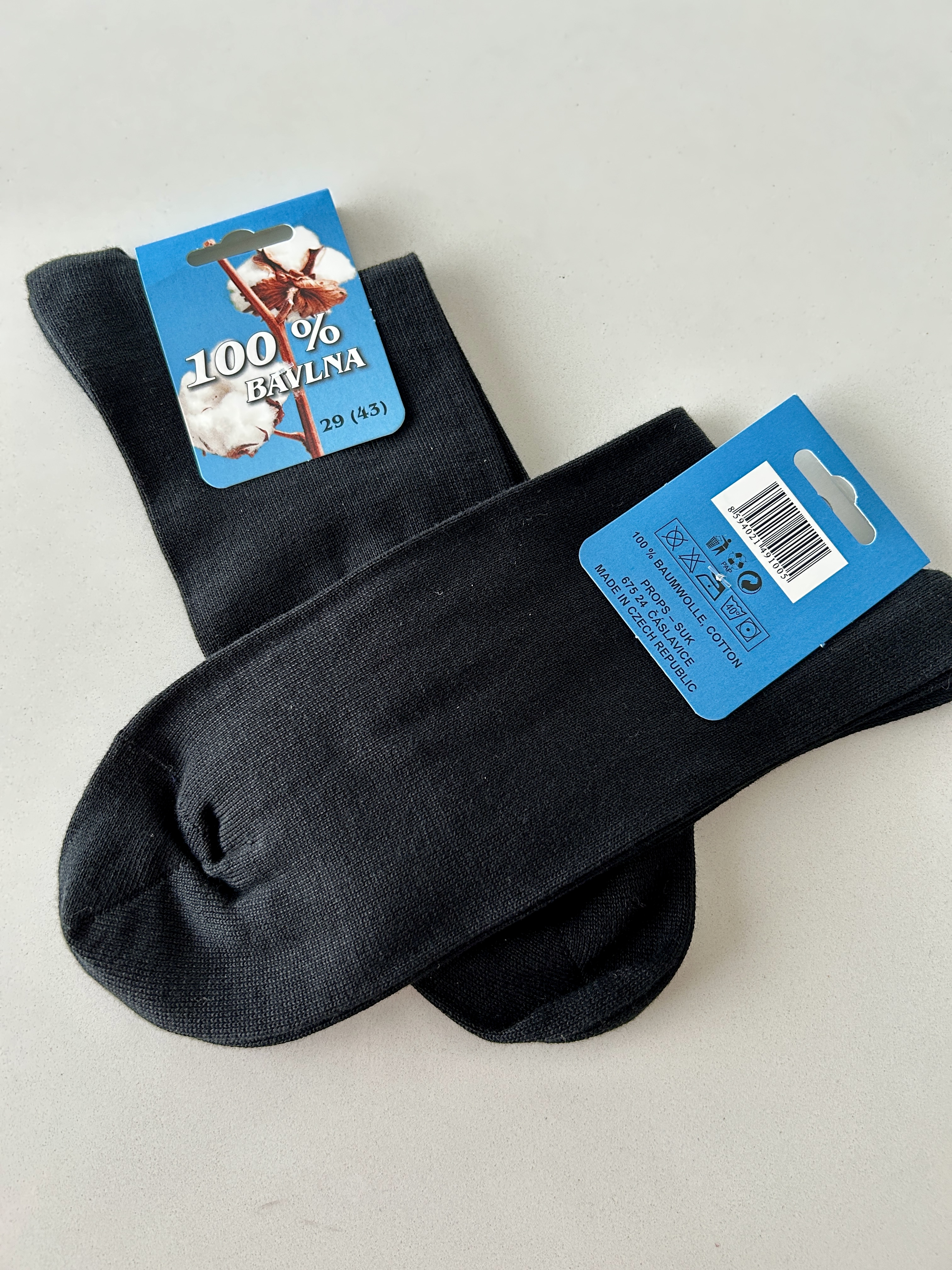 Nadměrné ponožky PROPS 100% bavlna