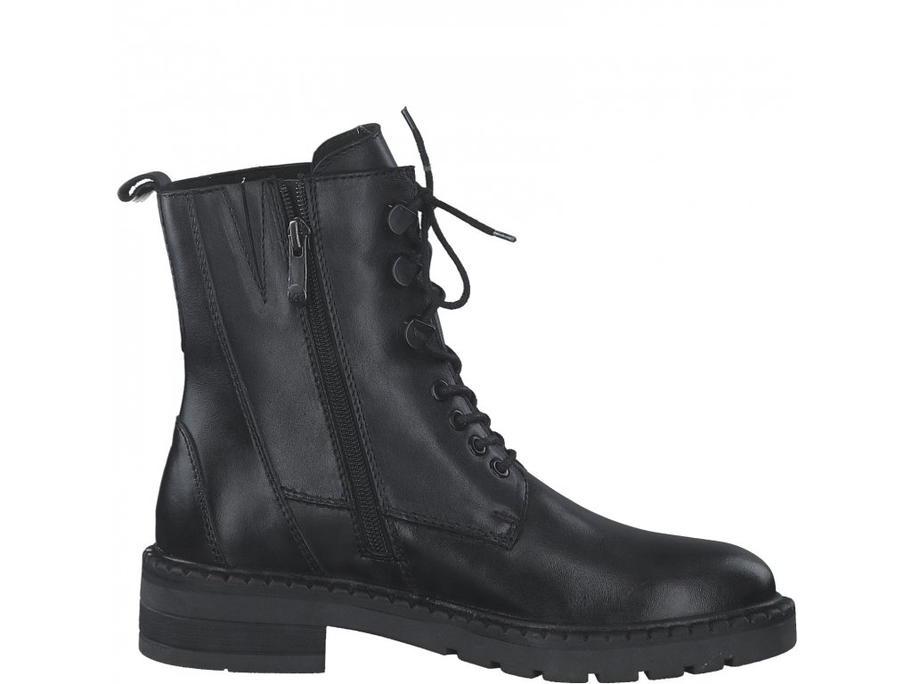 Zimní kožená obuv Marco Tozzi 25201