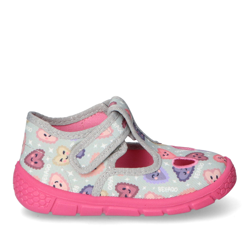 Dívčí bačkůrky - přezůvky BEFADO 630P007
