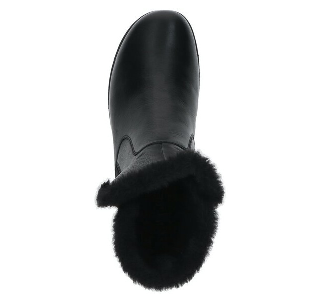 Kožené kozačky pro široké nohy Caprice 26408 šíře H