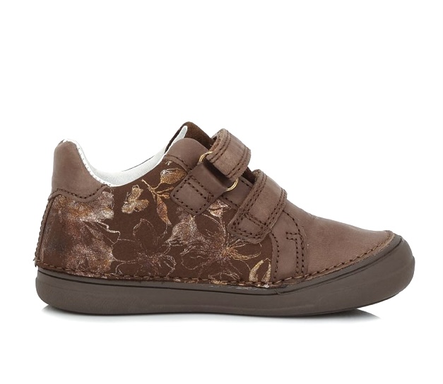 Dívčí kožené boty S078-389B