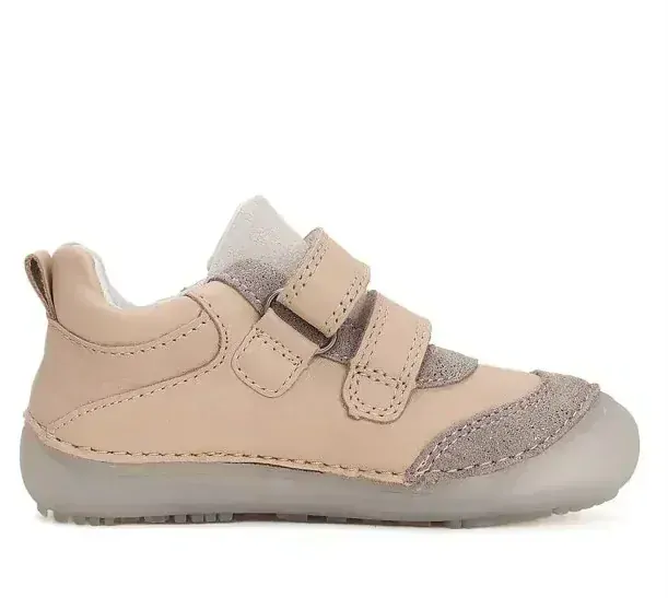 Dívčí kožená obuv D.D.step barefoot S063-41948C