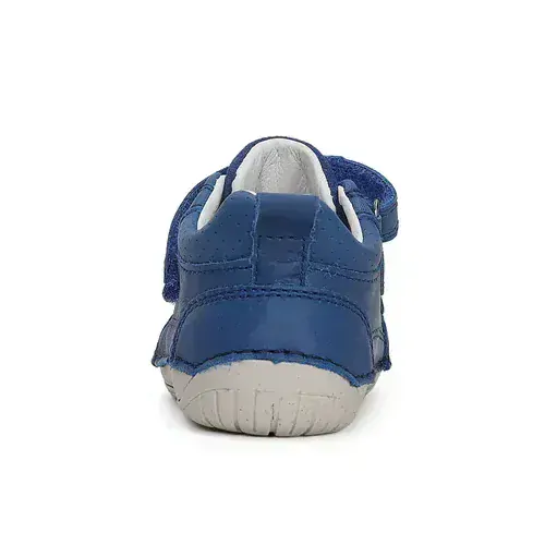 Modré kožené boty D.D.step S070-41351A barefoot