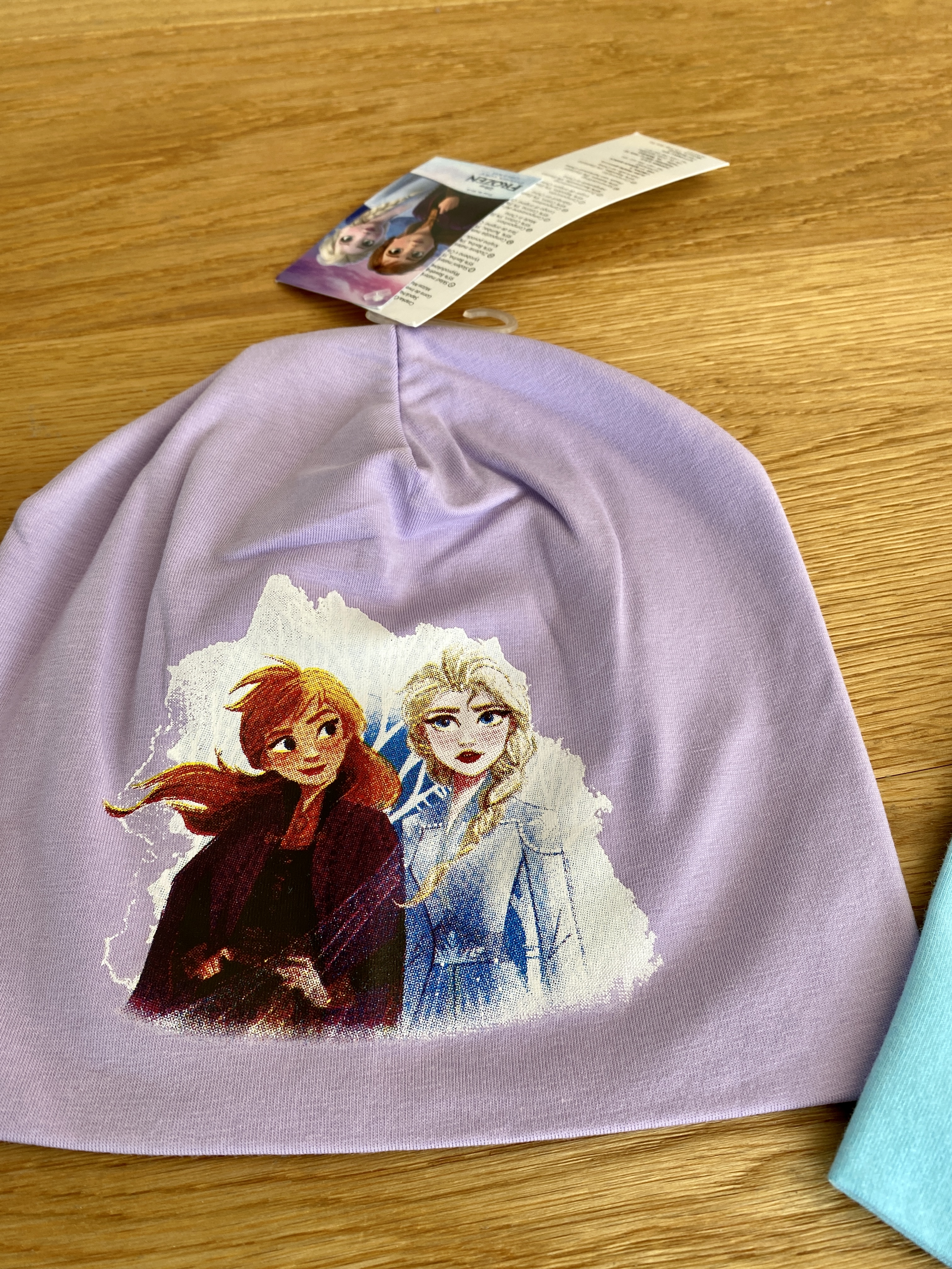 Dívčí bavlněná čepice LEDOVÉ KRÁLOVSTVÍ