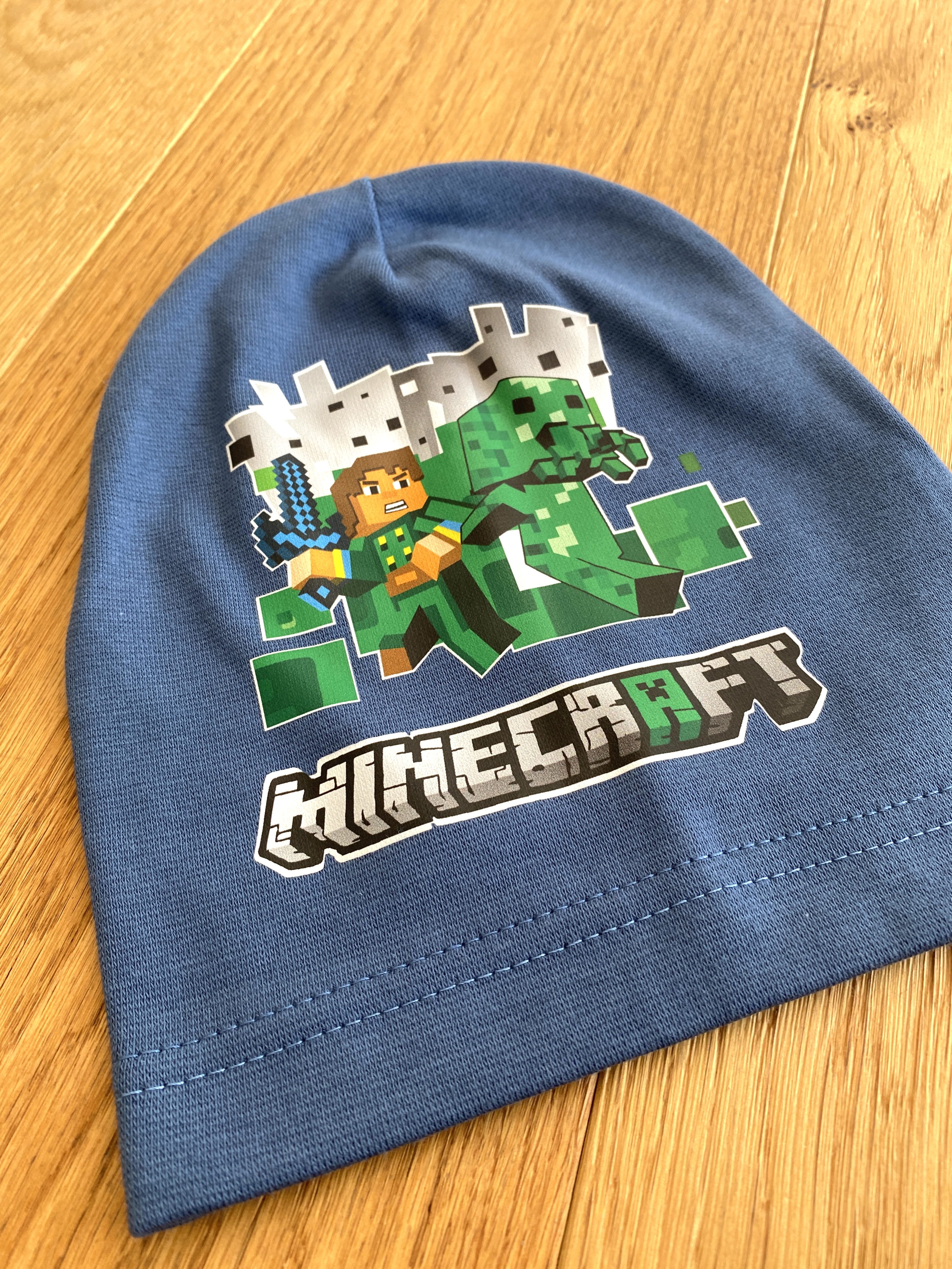 Bavlněná čepice Minecraft