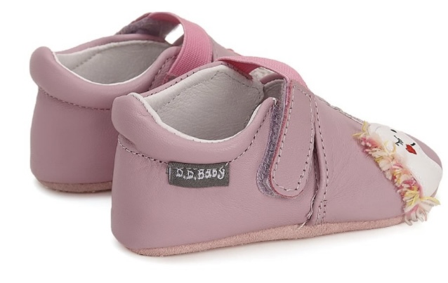 Růžovofialové kožené capáčky D.D.step K1596-41516