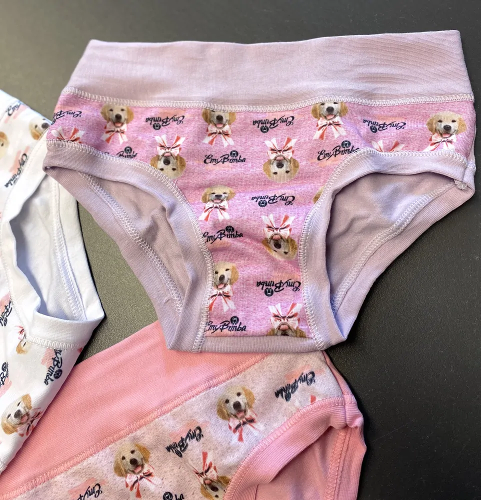 Dívčí kalhotky Emy s pejsky