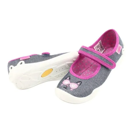 Dívčí balerínky - přezůvky BEFADO 114X422