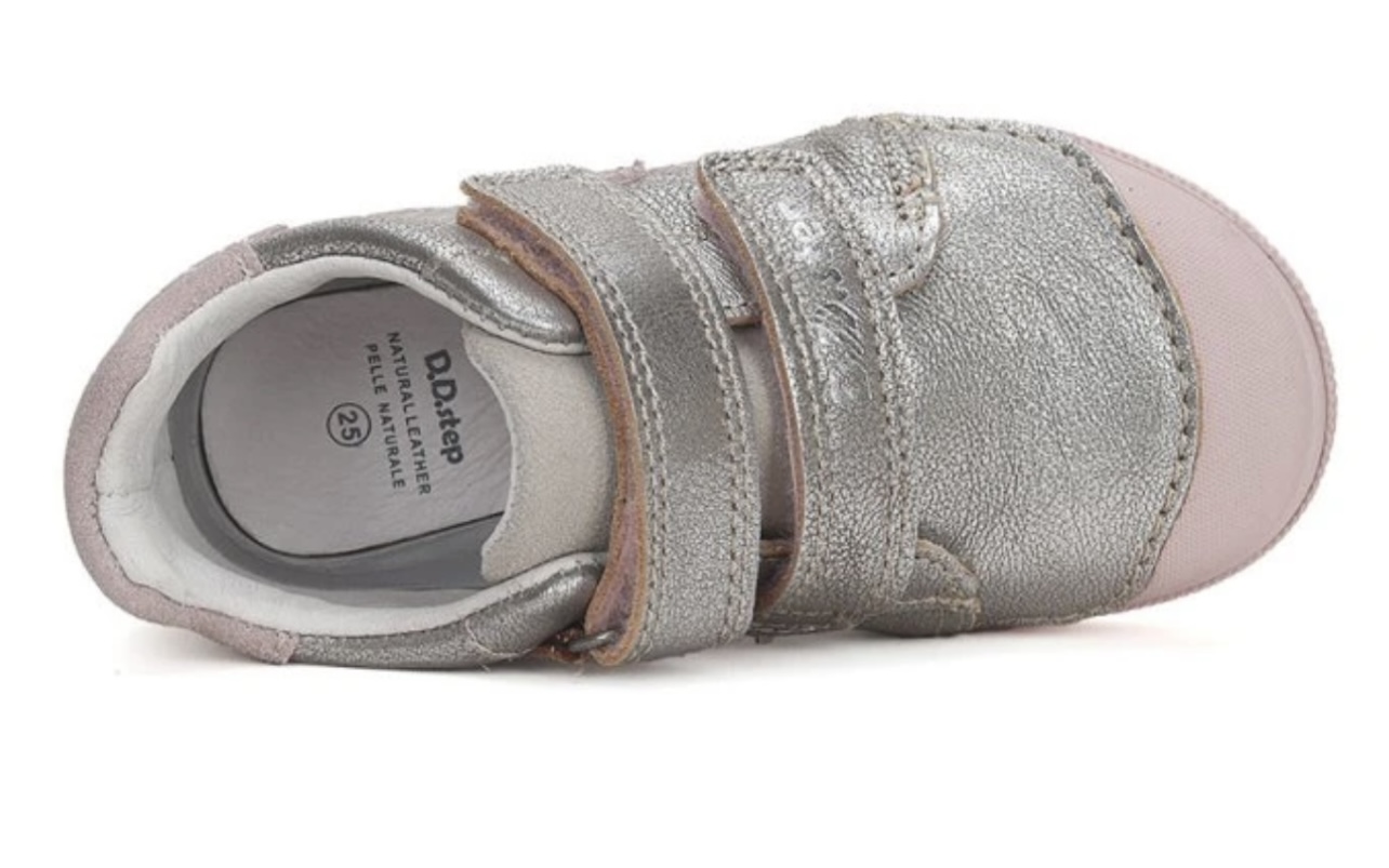 Dívčí kožená obuv D.D.step S049-42690A