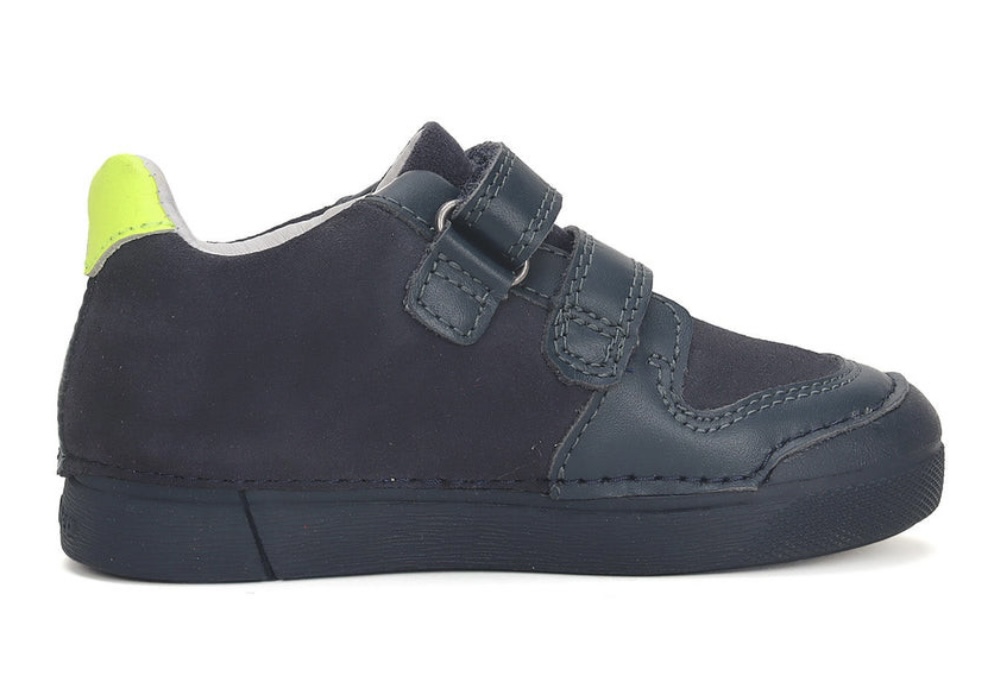 Chlapecké kožené blikací boty D.D.step S068-42389A