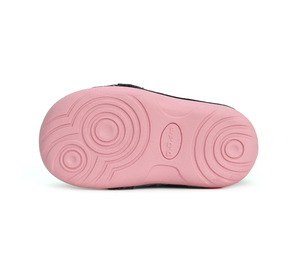 Dívčí kožená obuv D.D.step S015-42532 s labutí