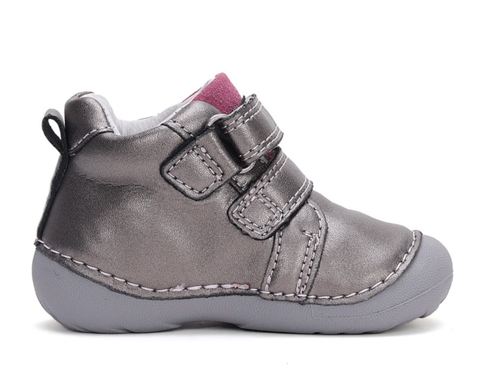 Dívčí kožená obuv D.D.step S015-42532A s labutí