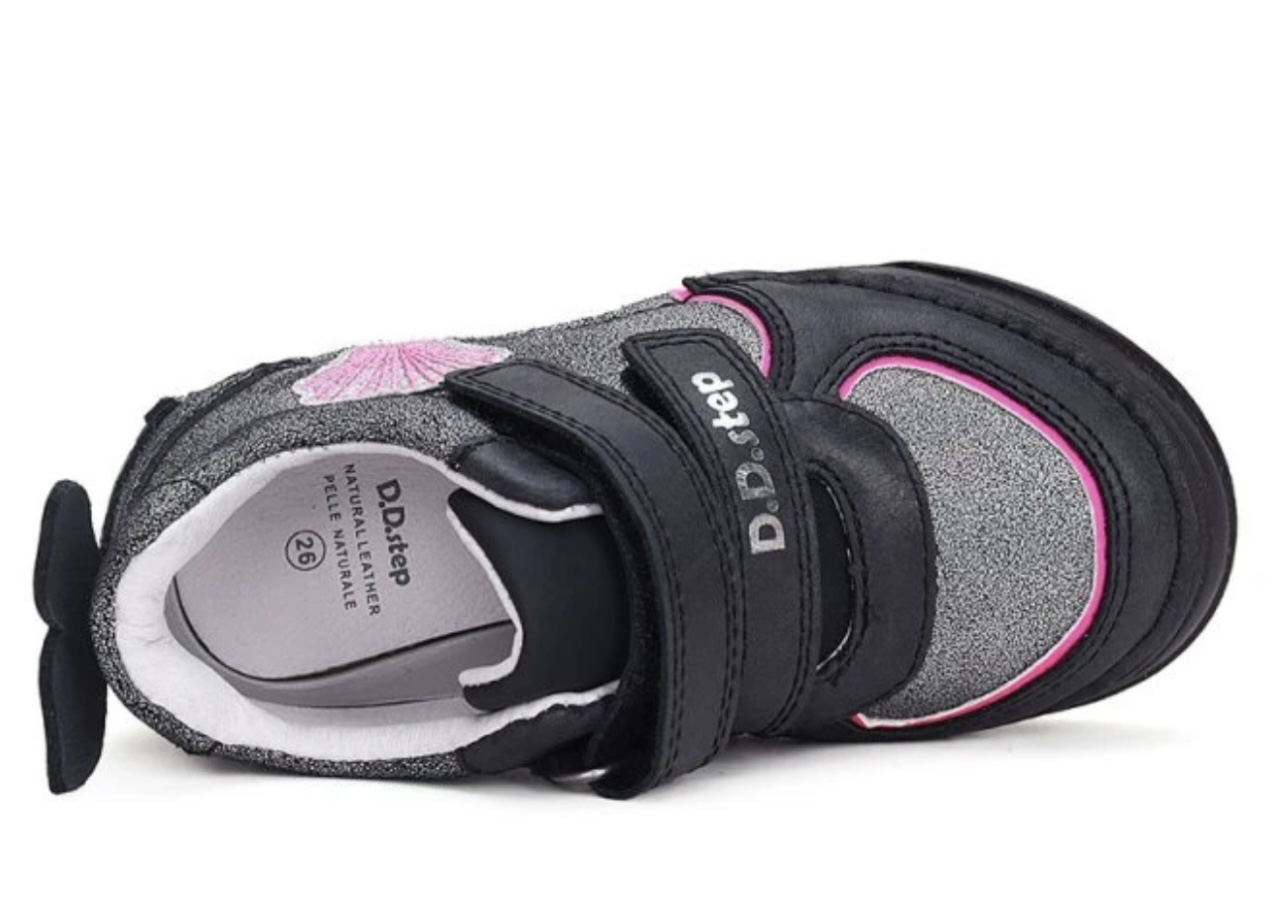  Dívčí kožená obuv D.D.step S040-42748B