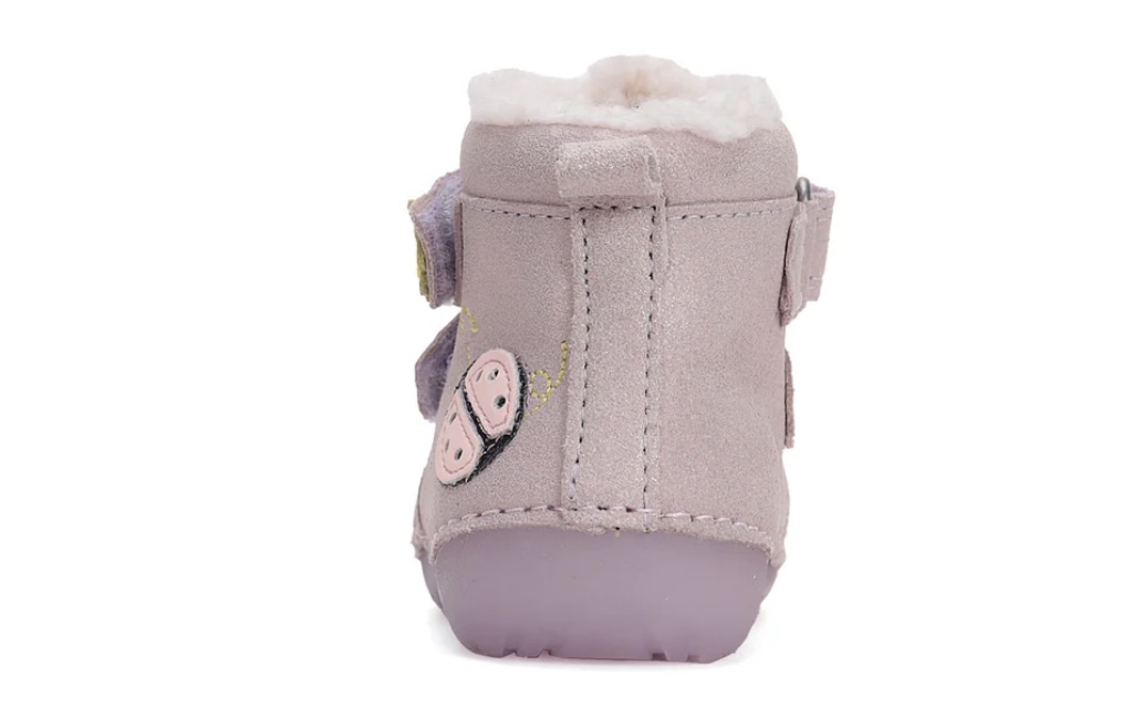 Dívčí zimní Kožená obuv D.D.step W015-42562B