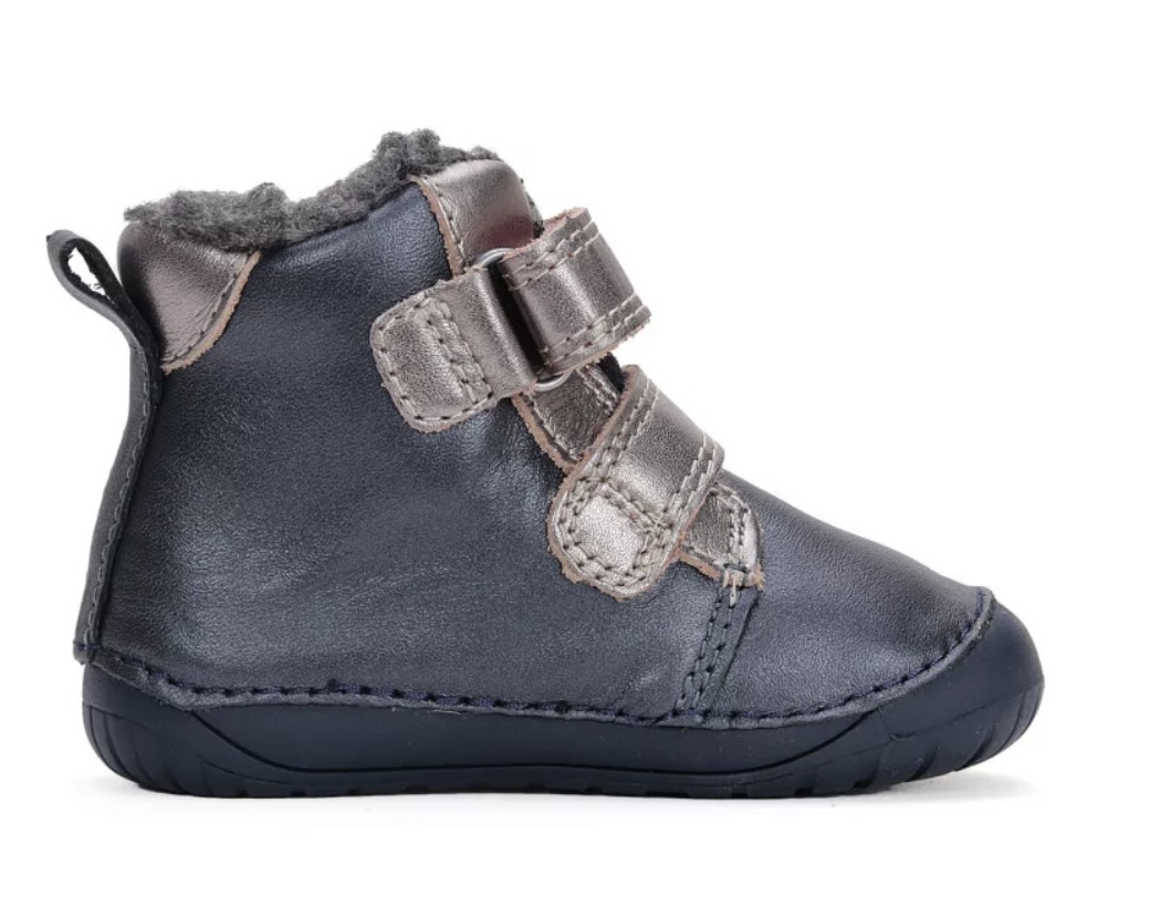 Dívčí zimní barefoot boty D.D.step W070-42522