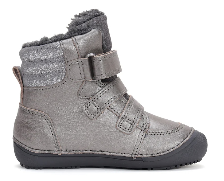 Dívčí barefoot zimní obuv D.D.step W063-42754C