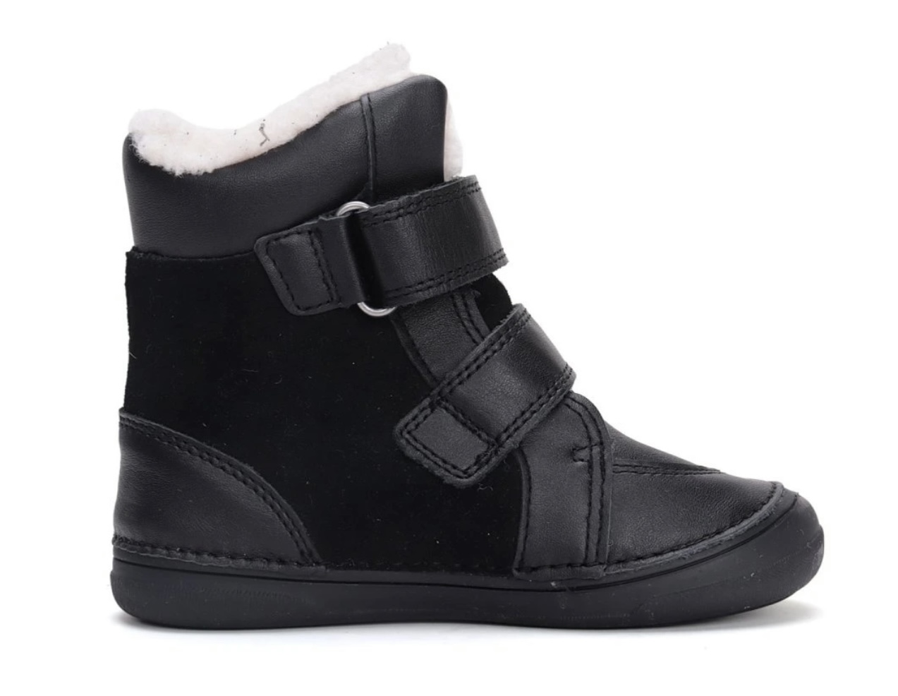 Dívčí zimní černé boty D.D.step W078-42862B