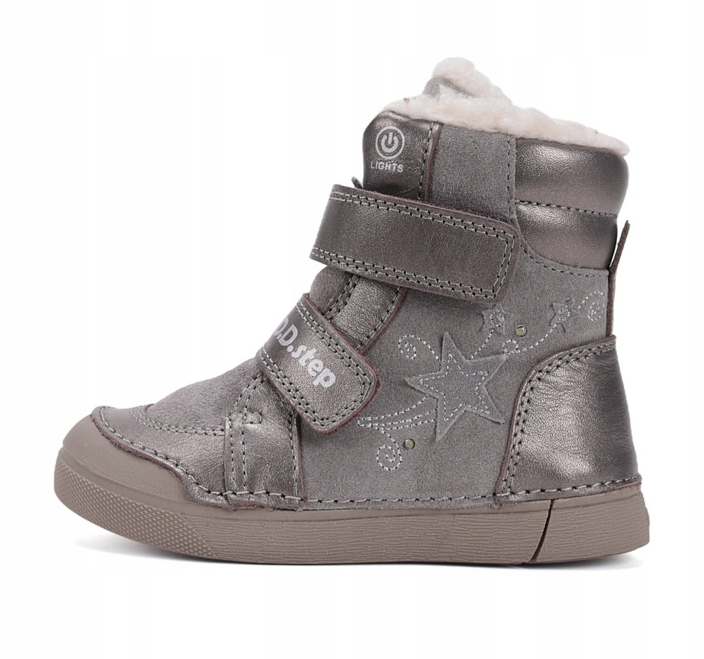Dívčí zimní blikací boty W068-52745A