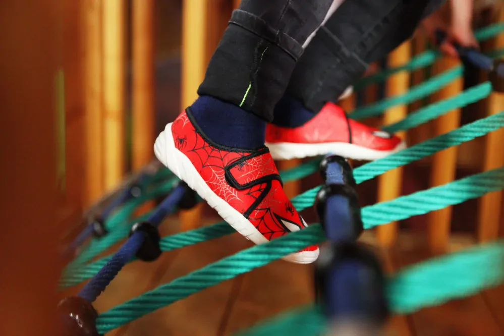 Přezůvky - bačkory ZETPOL Spiderman s koženou stélkou