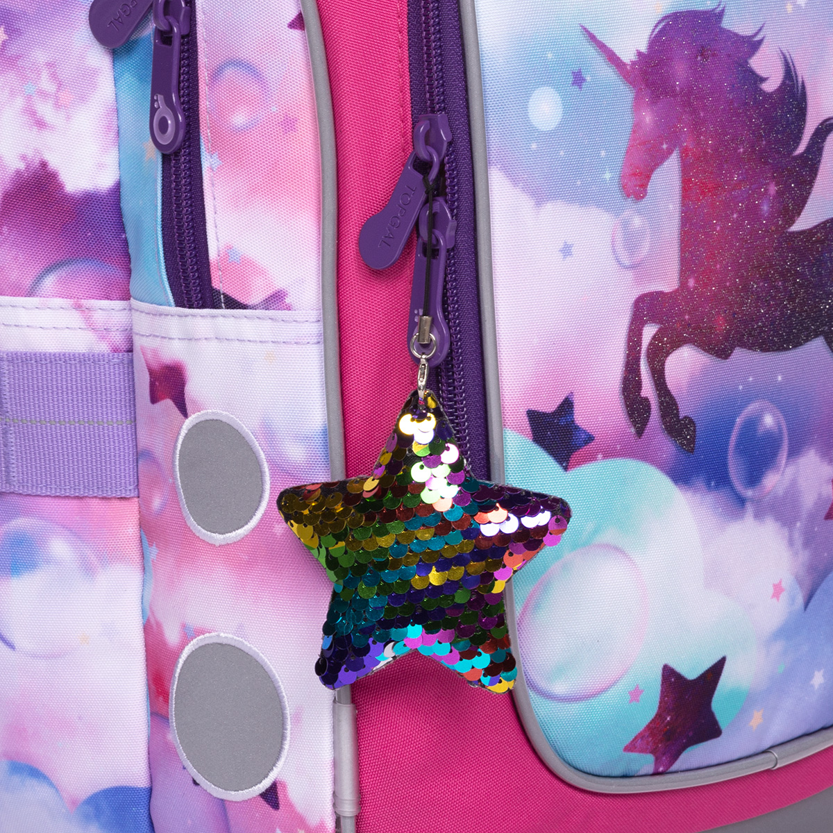 SET Školní batoh s jednorožcem TOPGAL ENDY 20002 s penálem