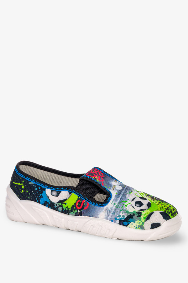 Přezůvky - bačkory ZETPOL s motivem fotbalu