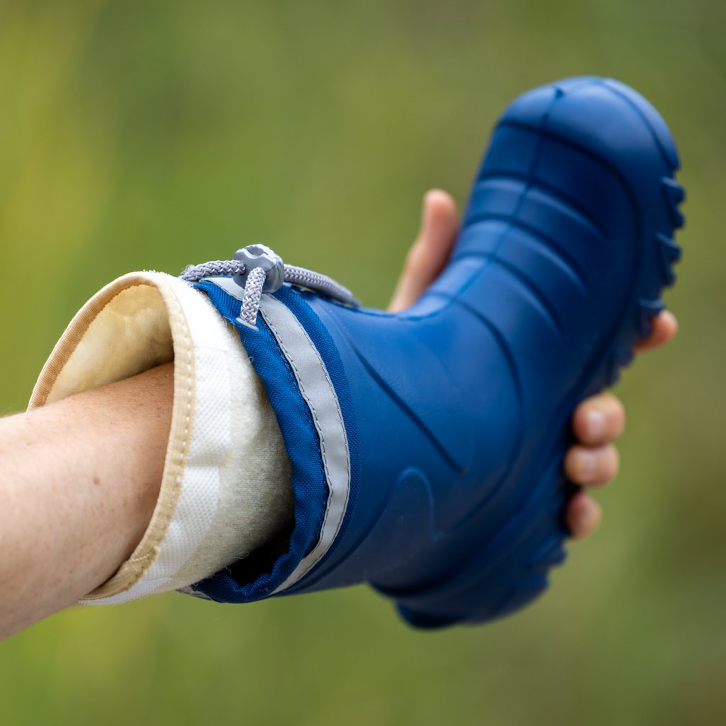 Ultralehké holínky - sněhule s vložkou z ovčí vlny DEMAR MAMMUT