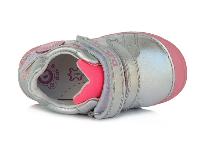 Dívčí stříbrné boty D.D.step S038-460A