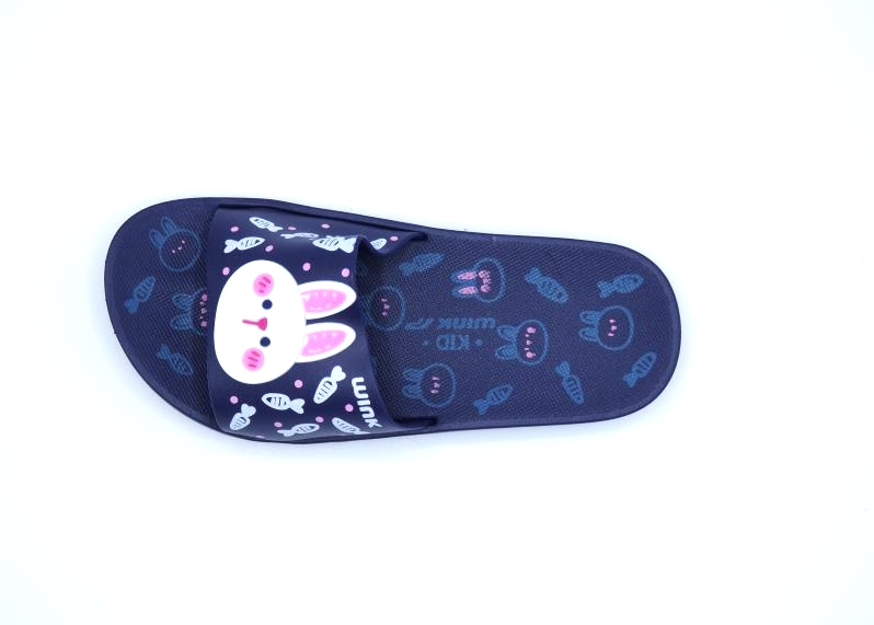 Pohodlné dívčí nazouváky - pantoflle WINK Eco se zajíčkem