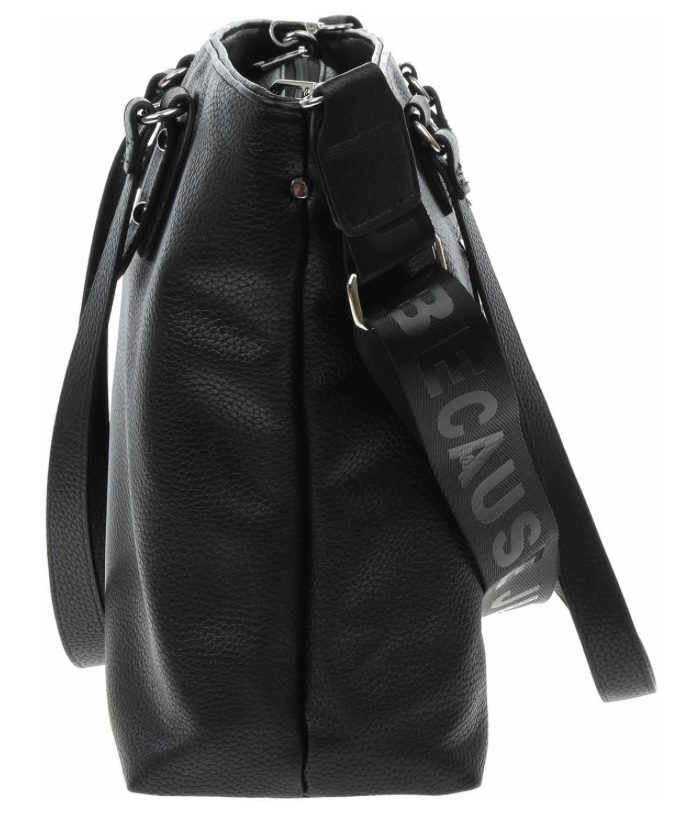 Velká černá kabelka Marco Tozzi 61132