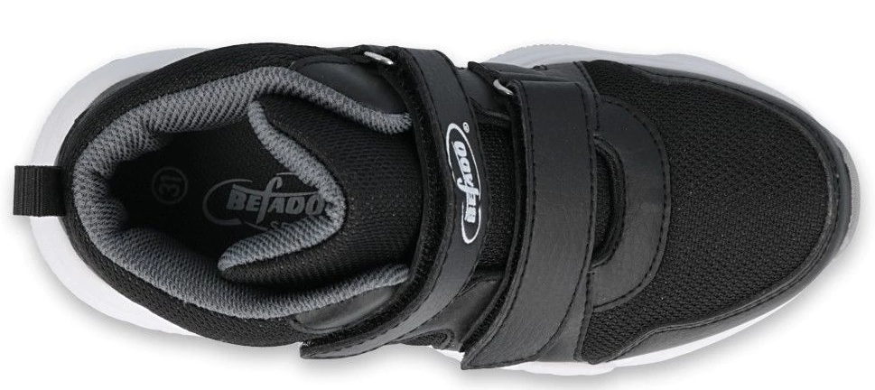 Lehké kotníkové černé tenisky BEFADO SPORT