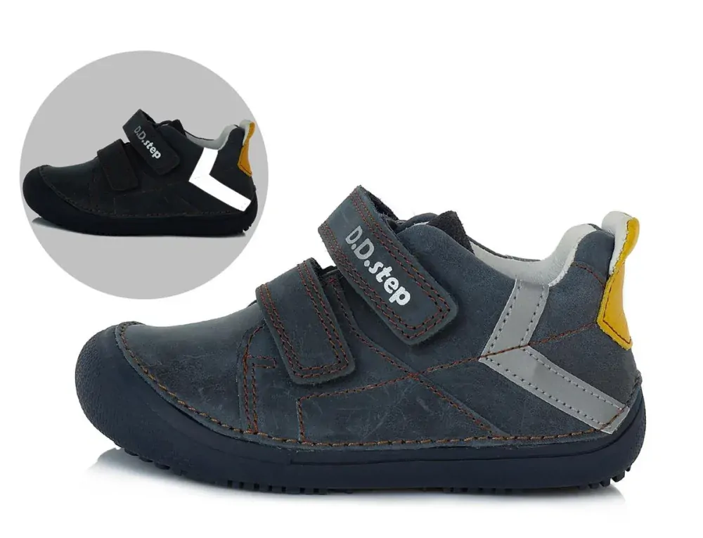 Chlapecká kožená obuv D.D.step barefoot S063-484A