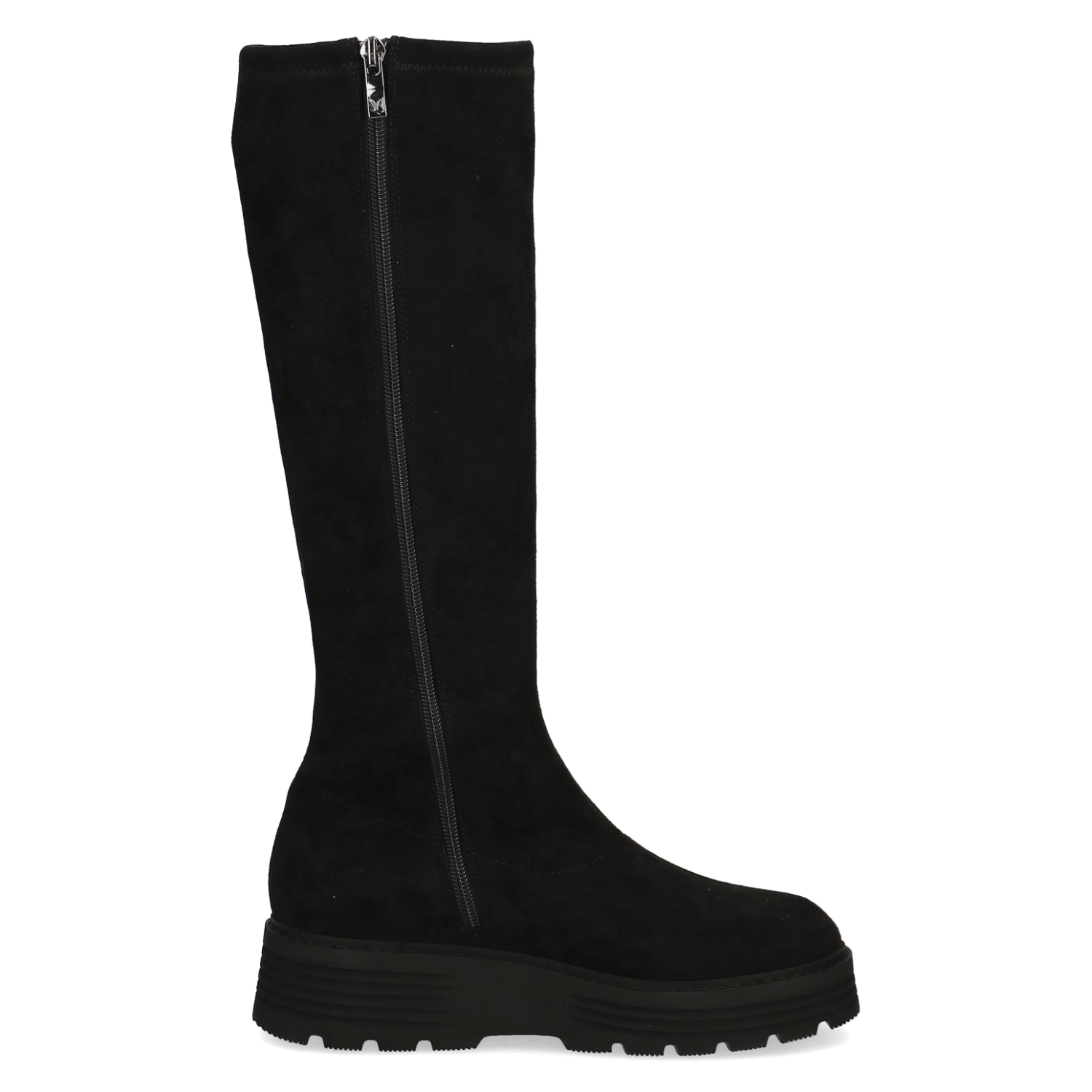 Pohodlné černé Stretch kozačky CAPRICE 25602