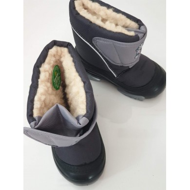 Dětské sněhule  DEMAR Doggy šedé