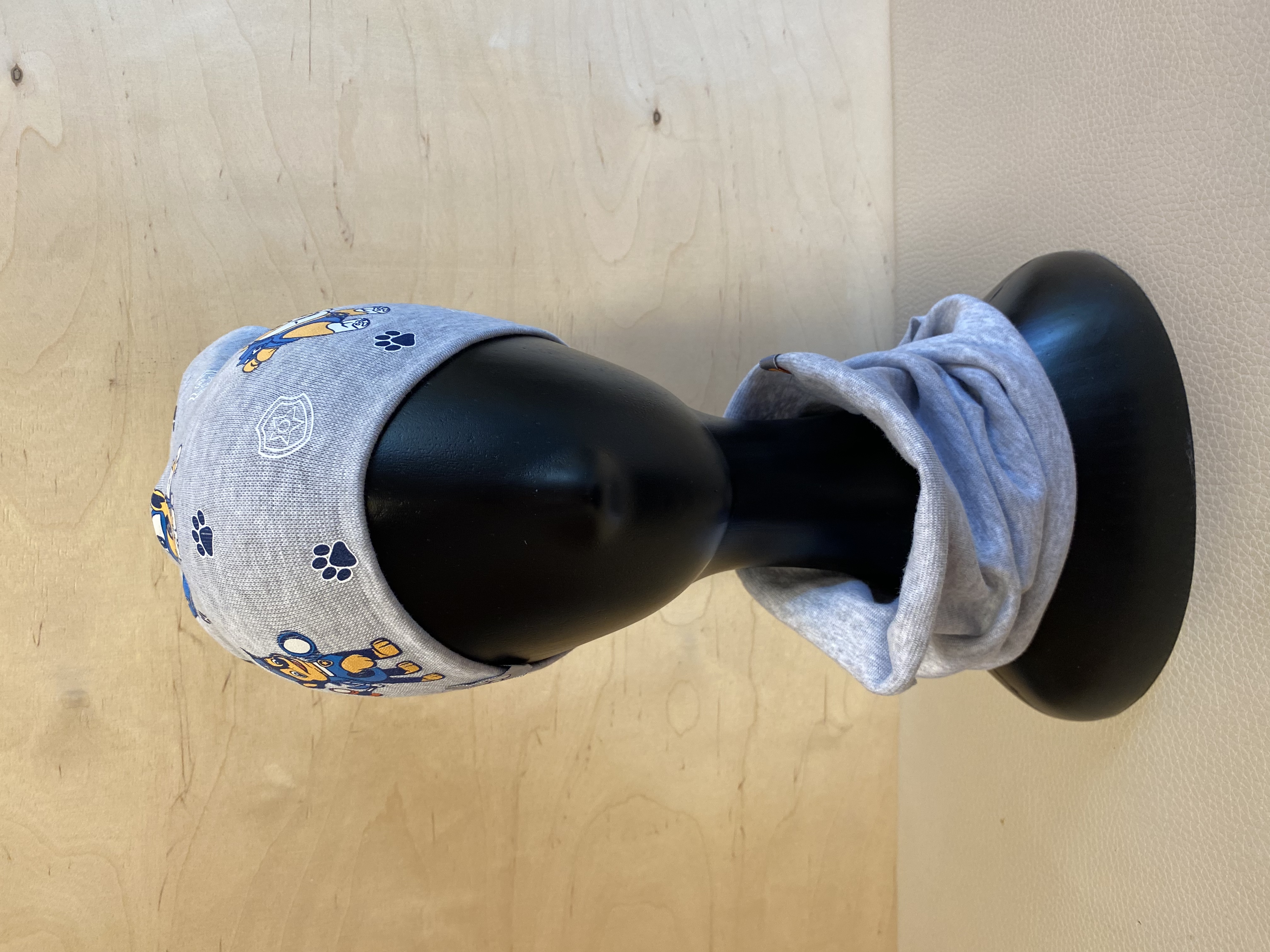 Bavlněná čepice s nákrčníkem TLAPKOVÁ PATROLA