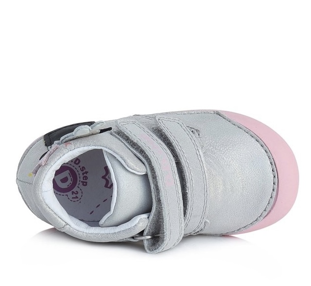 Kožené boty D.D.step S066-348A s králíčkem