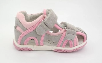 Dívčí šedé sandálky PROTETIKA IBIZA GRIS